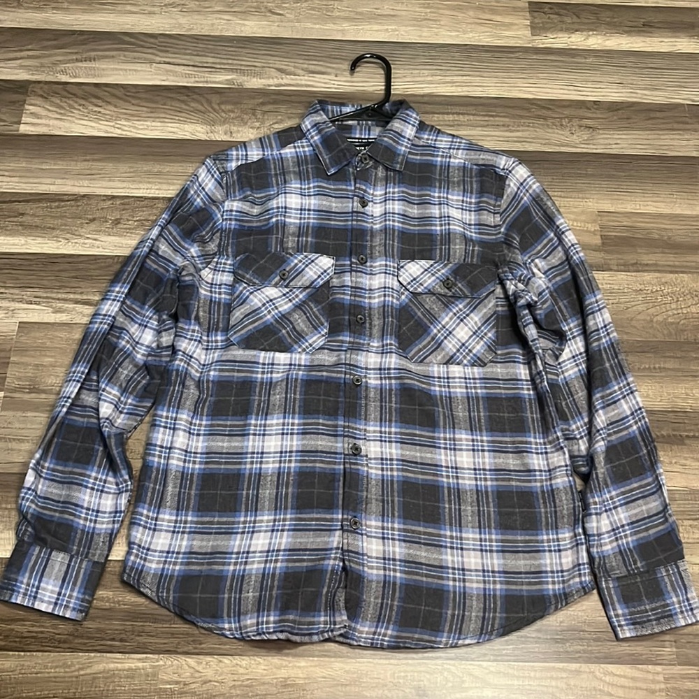 Men’s Small Flannel in blue